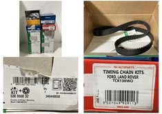 8 X ASSORTED ITEMS TO INCLUDE INA WATER PUMP & TIMING BELT KIT 530 0550 32 - RRP £121