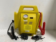 TOP TECH 3-IN-1 12V BOOSTER PACK WITH LIGHT & AIR COMPRESSOR