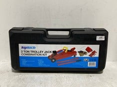 TOP TECH 2 TON TROLLEY JACK COMBINATION KIT