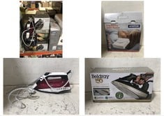 6 X ASSORTED ITEMS TO INCLUDE BELDRAY 3100W ULTRA CERAMIC PLATINUM EDITION IRON