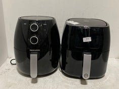 MASTERCHEF 4.5L DIGITAL AIR FRYER BLACK TO INCLUDE DAEWOO AIR FRYER BLACK