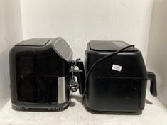 SWAN DUAL BASKET AIR FRYER SD10410N TO INCLUDE BEST CUCINA DUAL BASKET AIR FRYER KDF-5510DT