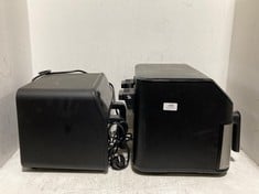 SALTER 7L DUAL VIEW AIR FRYER BLACK EK5872 TO INCLUDE DAEWOO DUAL BASKET AIR FRYER