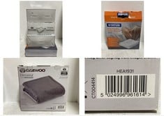 3 X DAEWOO DREAMZ HEATED THROW BLANKET TO INCLUDE STATUS KING ELECTRIC UNDER BLANKET 120W