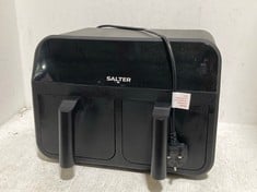 SALTER 7.4L DUAL AIR AIR FRYER BLACK EK4750