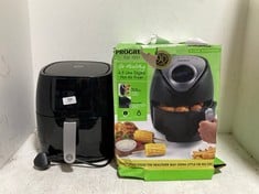 MASTERCHEF 4.5L DIGITAL AIR FRYER BLACK TO INCLUDE PROGRESS GO HEALTHY 4.5L DIGITAL AIR FRYER