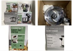 4 X ASSORTED ITEMS TO INCLUDE PROGRESS COMPACT STAND MIXER