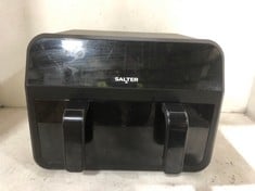 SALTER 7L DUAL VIEW AIR FRYER BLACK EK5872