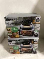 DAEWOO HEALTHY HALOGEN 17L AIR FRYER TO INCLUDE DAEWOO HEALTHY HALOGEN 17L AIR FRYER