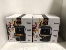 2 X MASTERCHEF AIR FRYER 4.5 L - RRP £120