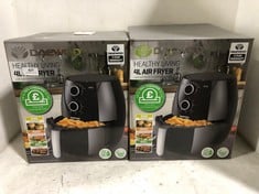 2 X DAEWOO AIR FRYER 4 L - RRP £100