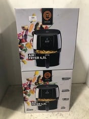 2 X MASTERCHEF AIR FRYER 4.5 L - RRP £120