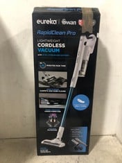 SWAN EUREKA RAPID CLEAN PRO CORDLESS VACUUM - MODEL NO. SC15826N - RRP £129