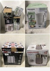 6 X ASSORTED KITCHEN ITEMS TO INCLUDE 1.7 L KETTLE WHITE