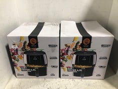 2 X MASTERCHEF AIR FRYER 4.5 L - RRP £120