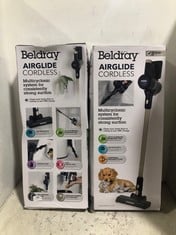 BELDRAY AIRGLIDE CORDLESS MULTI CYCLONIC VACUUM