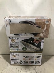 2 X BELDRAY 3100W ULTRA CERAMIC PLATINUM EDITION IRON TO INCLUDE BELDRAY 2-IN-1 CORDLESS 360° ROSE GOLD SPECIAL EDITION IRON