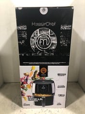 2 X MASTERCHEF 4.5L DIGITAL AIR FRYER BLACK