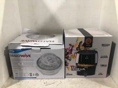 JML HALOWAVE 10.5L HALOGEN OVEN V0868 TO INCLUDE MASTERCHEF 4.5L DIGITAL AIR FRYER BLACK