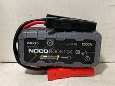 NOCO GBX75 BOOST X 2500A 12V ULTRASAFE PORTABLE LITHIUM JUMP STARTER - RRP £275