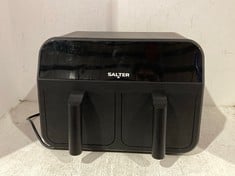 SALTER 7.4L DUAL BASKET AIR FRYER EK4750BLK