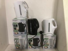 7 X ASSORTED KETTLES TO INCLUDE PROGRESS 1.7L KETTLE