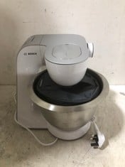 BOSCH CREATIONLINE 7-IN-1 STAND MIXER WHITE/SILVER MUM58259GB - RRP£299