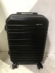 BLACK 4 WHEEL SUITCASE