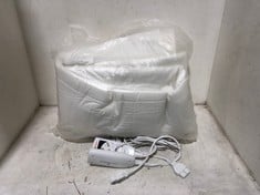 WARMER FULLY FITTED 200 THREAD COTTON ELECTRIC BLANKET