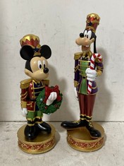 DISNEY MICKEY & GOOFY LED LIGHTS & SOUNDS NUTCRACKER 2 PACK 1487699 - RRP £139