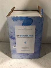 PH RECHARGE GLASS ALKALINE WATER COUNTERTOP UNIT