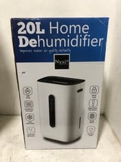 NYXI 20L HOME DEHUMIDIFIER WHITE