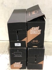 4 X CAFE DIRECT 4 ORGANIC MACHU PICCHU PERU GROUND COFFEE 6 X 200G - BBE 22/07/25