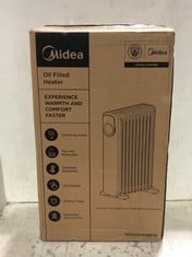 MIDEA 2000W ELECTRIC OIL FILLED RADIATOR