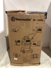 VACMASTER 30L 1600W WET & DRY VACUUM CLEANER VK1630SWC - RRP £149