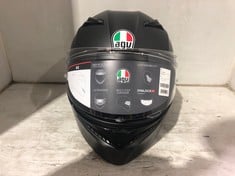 AGV K3 MOTORCYCLE HELMET MATT BLACK - SIZE XL