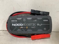 NOCO GBX155 BOOST X 4250A 12V ULTRASAFE PORTABLE LITHIUM JUMP STARTER - RRP £405