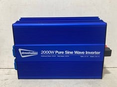 STREETWIZE 2000W PURE SINE WAVE INVERTER SWPSI2000