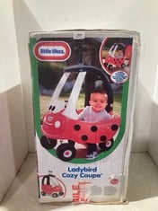 LITTLE TIKE LADYBIRD COZY COUPE