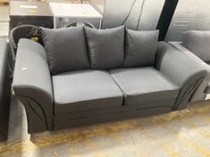 WILLOW THREE SEATER SOFA IN CHARCOAL - RRP £699