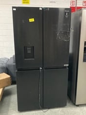 HISENSE AMERICAN STYLE FOUR DOOR FRIDGE-FREEZER WITH WATER DISPENSER MODEL: RQ758N4SWFE - RRP £949