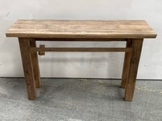 NKUKU IBO RECLAIMED WOOD TABLE IN NATURAL - RRP £595