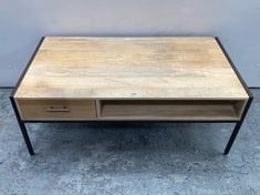 NKUKU DASAI WOODEN COFEE TABLE IN NATURAL - RRP £695