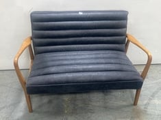 DATSUN 2 SEATER SOFA ANTIQUE EBONY - ITEM NO. 244629 - RRP £1925