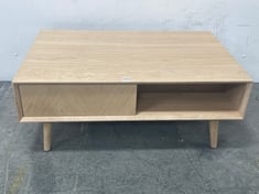 WOODEN DRAW TV STAND LIGHT OAK