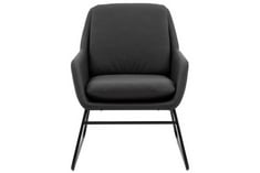 FUNTON CHAIR CHARCOAL 635X885X835MM - 895180 - RRP £424.95