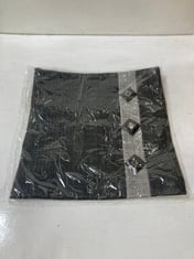 APPROX 80 X STONE THE CROWS CUSHION COVER - BLACK/CHARCOAL -SQ 40CM - TOTAL RRP £1200