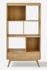 GRAY & OSBOURN NO.157 OSLO DISPLAY UNIT OAK EFFECT - IX670 - RRP £170