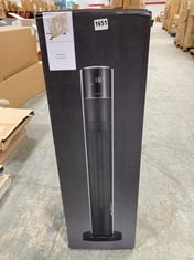 JOHN LEWIS TALL TOWER FAN HEATER IN BLACK/ WHITE- 86816804 - RRP £ 105