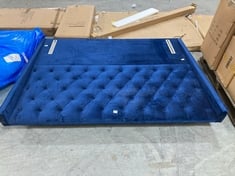 JOHN LEWIS HARLOW FULL DEPTH HEADBOARD IN DARK BLUE - DOUBLE - RRP £ 949